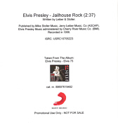 Elvis Promo CDR