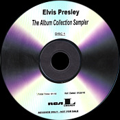 The Album Collection (EU) - Elvis Presley Promotional CD-R