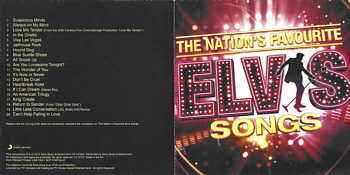 The Nation's Favourite Elvis Songs - Elvis Promo CDR