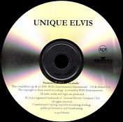 Unique Elvis - Promo CDR