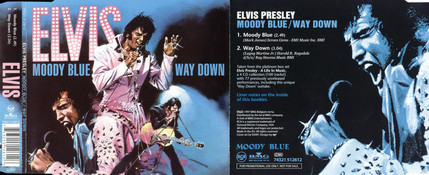 Moody Blue / Way Down - Elvis Presley Promotional CD