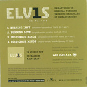 30 #1 Hts Air Canada - Elvis Presley Promotional CD