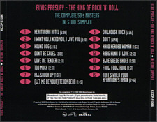 Elvis , The King Of Rock 'n' Roll Eaton Sampler - Elvis Presley Promotional CD