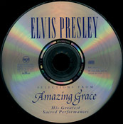 Selections From Amazing Grace - USA 1994 - Elvis Presley Promo CD