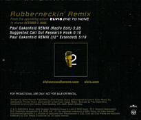 Rubberneckin' (USA) - Elvis Presley Promotional CD