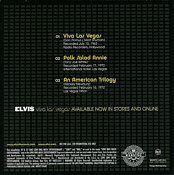 Viva Las Vegas - Elvis Presley Promo CD