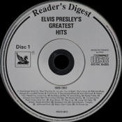 Elvis Presley's Greatest Hits - Reader's Digest  RDCD 8012 - South Africa - Elvis Presley CD