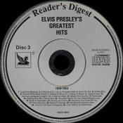 Elvis Presley's Greatest Hits - Reader's Digest  RDCD 8012 - South Africa - Elvis Presley CD