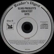 Elvis Presley's Greatest Hits - Reader's Digest  RDCD 8012 - South Africa - Elvis Presley CD