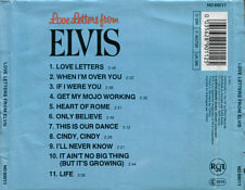 Rare CD : Love Letters From Elvis