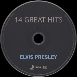 14 Great Hits - CDSM517 - Sony Music South Africa 2011 - Elvis Presley CD