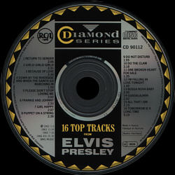 16 Top Tracks (Diamond) - BMG CD 90112 - Australia 1988
