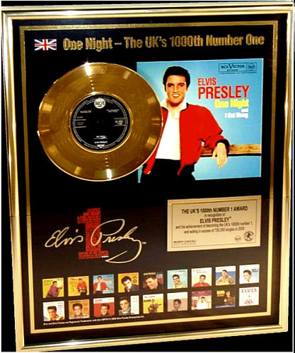 18 UK # 1s -  England 2005 - Sony BMG  82876738222 - Elvis Presley CD