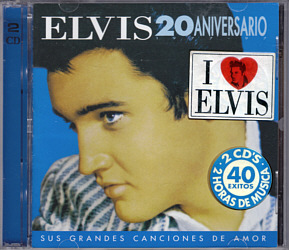 20 Aniversario - Sus Grandes Canciones De Amor - BMG 74321 519752 - Spain 1997 - Elvis Presley CD