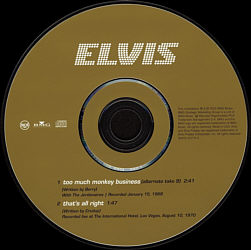 Bonus disc - Elvis 2nd To None (Best Buy Exclusive) - BMG 82876 55779-2 - USA 2003