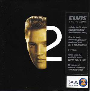 Elvis 2nd To None - BMG CDRCA(CSF)7091 - South Africa 2003 - Elvis Presley CD