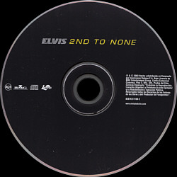 Elvis 2nd To None -BMG 82876 51108-2 - Venezuela 2003 - Elvis Presley CD