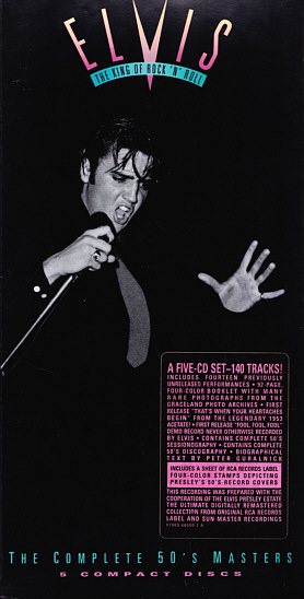 Elvis - The King Of Rock 'N' Roll - BMG 07863-66050-2  - USA 1995 - Elvis Presley CD