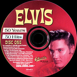 Disc 1 - Elvis - 50 Years 50 Hits - Collectables COL-CD-01228 - USA 2001