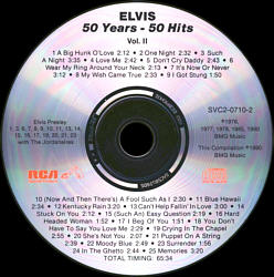 50 Years 50 Hits - BMG SVC2-0710-1 & 2 - USA 1998