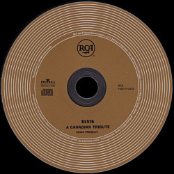A Canadian Tribute - Sony Music 74321 71337 2 - USA 2011 - Elvis Presley CD