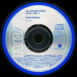 All The Best From Elvis Vol. 1 - BPCD 5039 - Australia 1988