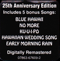 Aloha From Hawaii Via Satellite - 25th anniversary edition - BMG 07863 67609 2 - Canada 1998