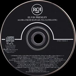 Aloha From Hawaii via Satellite - USA 1995 - BMG 07863-52642-2 - Elvis Presley CD