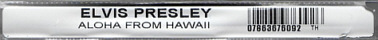 Aloha From Hawaii Via Satellite - Sony Music 07863 67609 2 - USA 2010 - Elvis Presley CD