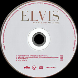 Alway On My Mind - 4 track promo CD - BMG 74321 48541 2 - Venezuela 1997 - Elvis Presley CD