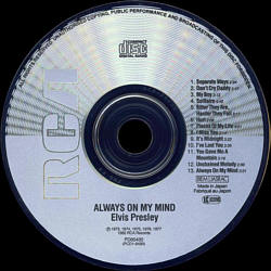 Always On My Mind - PD85430 - Germany/Japan 1985
