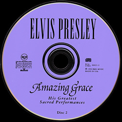 Amazing Grace - USA 2001 - BMG Direct 07863 66421 2 / D205997 - Elvis Presley CD