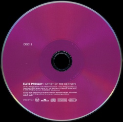 Disc 1 - Artist Of The Century - Germany(EU) 1999 - BMG 07863 67732 2