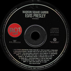 Elvis As Recorded At Madison Square Garden - Australia 1992 - BMG ND 90663 - Elvis Presley CD