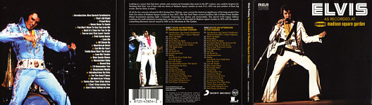 Elvis As Recorded At Madison Square Garden - Legacy Edition - EU 2014 - Sony Music 88725438542 - Elvis Presley CD