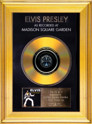 Elvis As Recorded At Madison Square Garden - Edition Lemitée Or - France 2007 - Sony/BMG 88697110922
