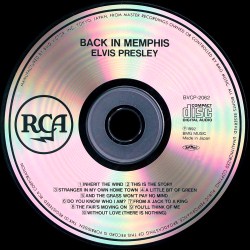 Back In Memphis - Japan 1992 - BMG BVCP 2062