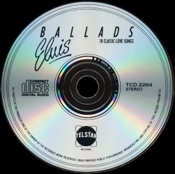 Ballads - 18 Classic Love Songs (2) - Telstar TCD 2264 - UK (G) 1985