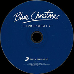 Blue Christmas - Malaysia 2010 - Sony Music 88697 80850 2 - Elvis Presley CD