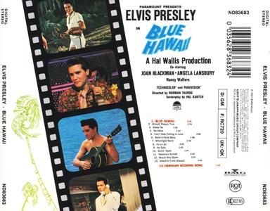 Blue Hawaii - Australia 1991 - BMG ND 83683 - Elvis Presley CD