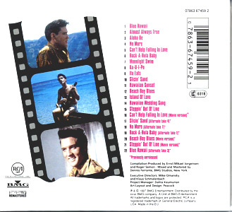 Blue Hawaii - Collector's Edition - BMG 07863 67459 2 - EU 1997