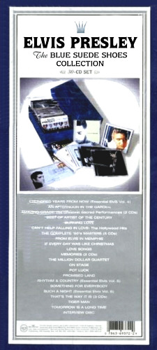 Blue Suede Shoes Collection - USA 2001 - BMG 07863 68026-2 - Elvis Presley CD