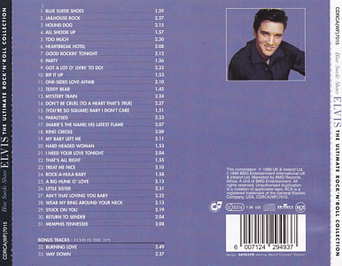 Blue Suede Shoes - The Ultimate Rock 'n' Roll Collection - BMG Africa BMG CDRCA(WF)7015 - 1999 -  Elvis Presley CD
