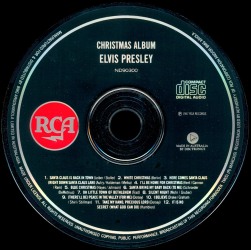 Elvis' Christmas Album - Australia 1991 - BMG ND 90 300