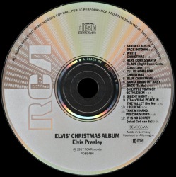 Elvis' Christmas Album - Germany 1985 - RCA PD 85486