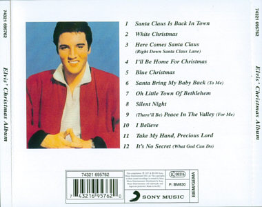 Elvis' Christmas Album - Germyny/EU 20013 - Sony Music 74321 695762