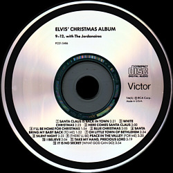 Elvis' Christmas Album - USA 1994 - BMG PCD1-5486 / D162875 - BMG Direct - Elvis Presley CD.