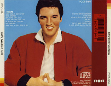 Elvis' Christmas Album - USA 1986 - PCD1-5486