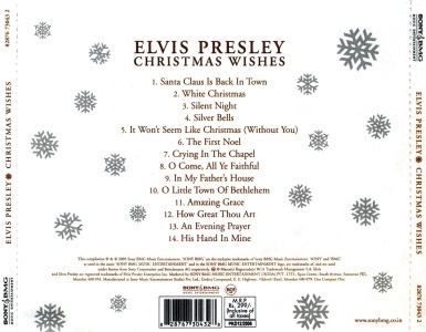 Christmas Wishes - India 2005 - Sony/BMG 82876 73043 2