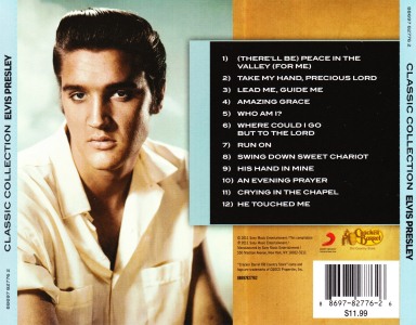 Classic Collection Gospel - USA 2011 (Cracker Barrel) - Sony Music 88697827762 - Elvis Presley CD
